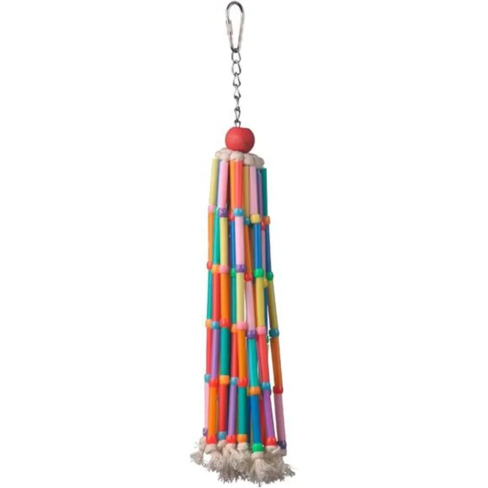 Wind Chimes Bird Toy, Medium Bird Size, 13” x 2”
